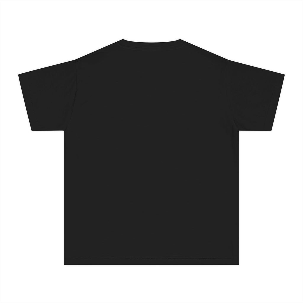Youth Tee — Peach Graphic with Stripes (“Stay Fresh”)