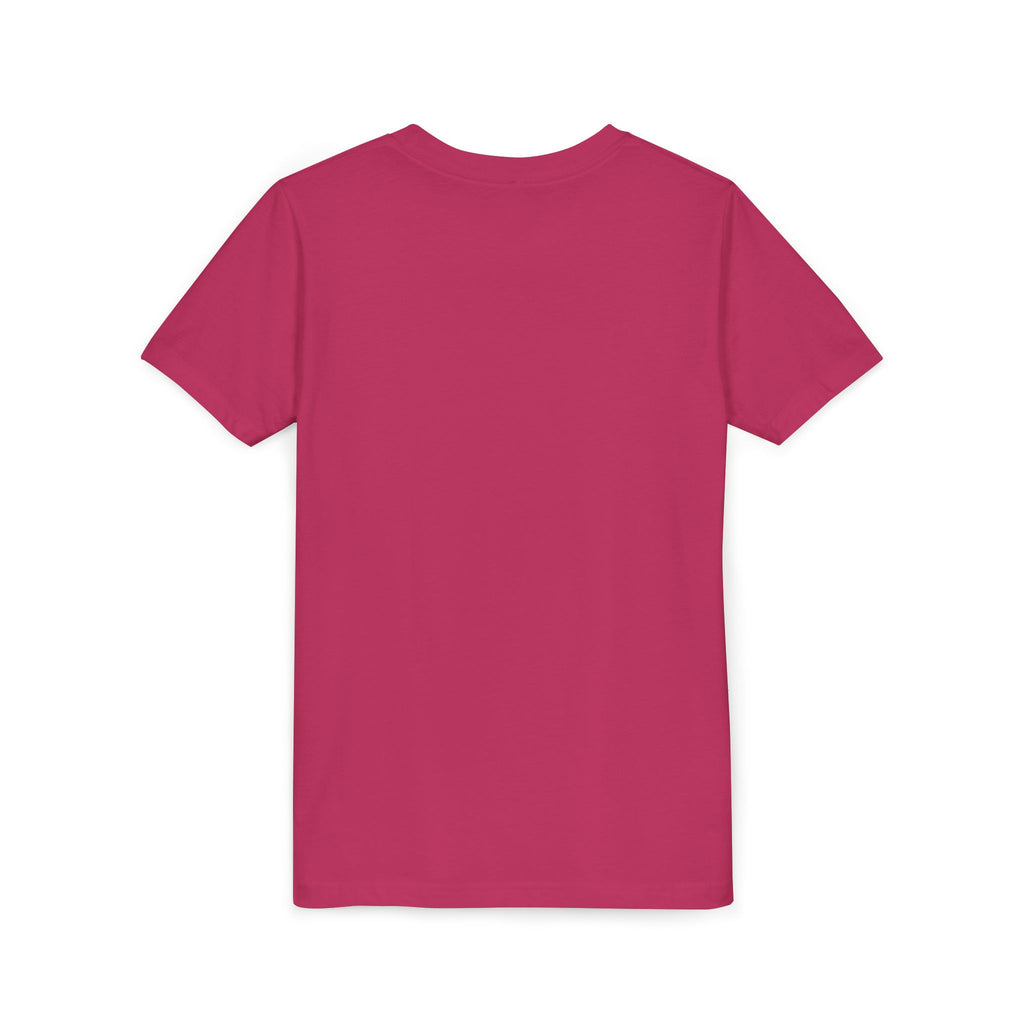 Youth Tee — Cute School Stack Graphic with Apple & Books