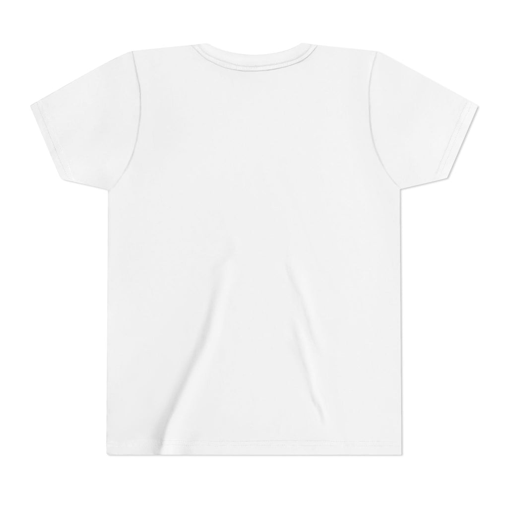 Youth Tee — Cute School Stack Graphic with Apple & Books