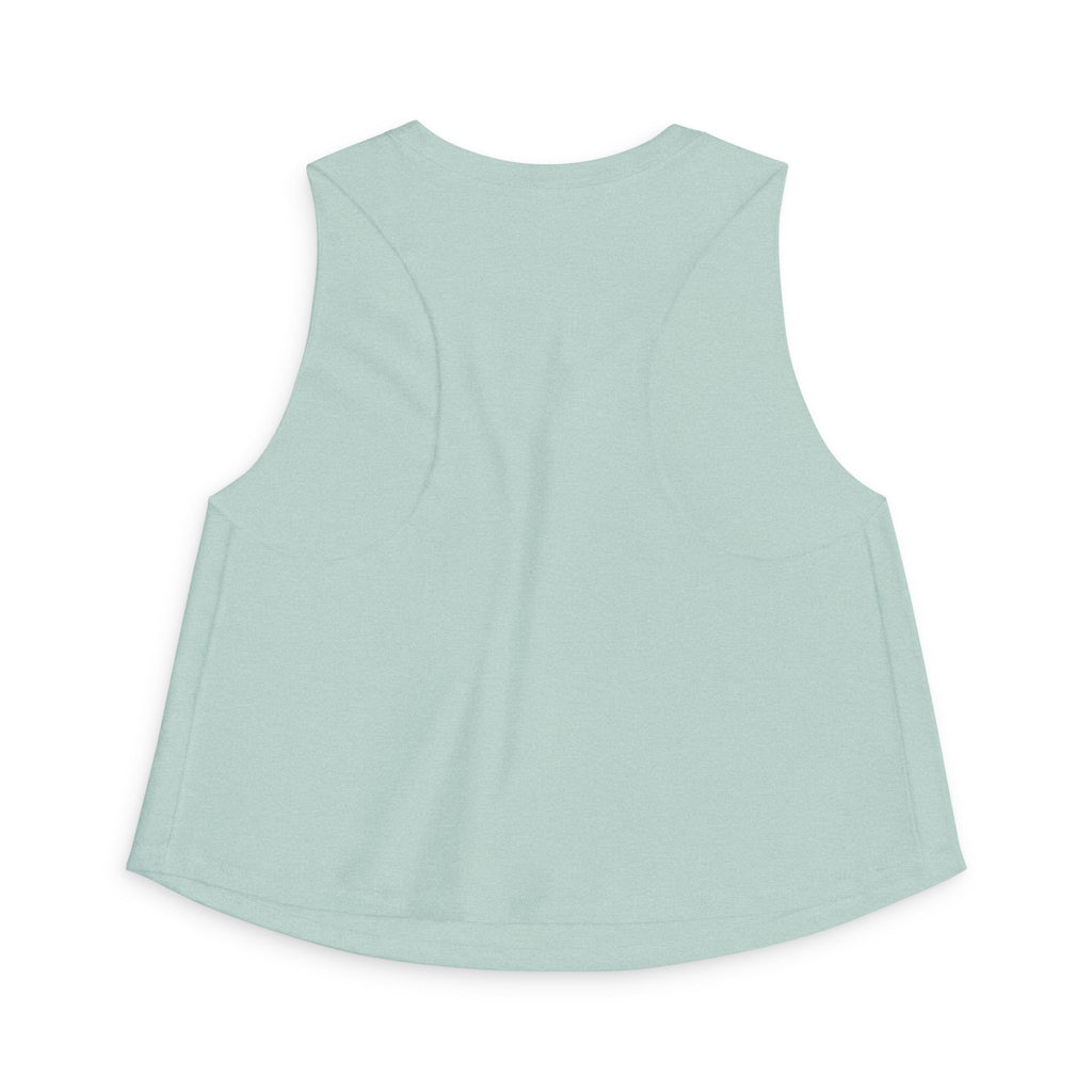 Women's Crop Top — Minimal Lip Print Graphic Tank Top