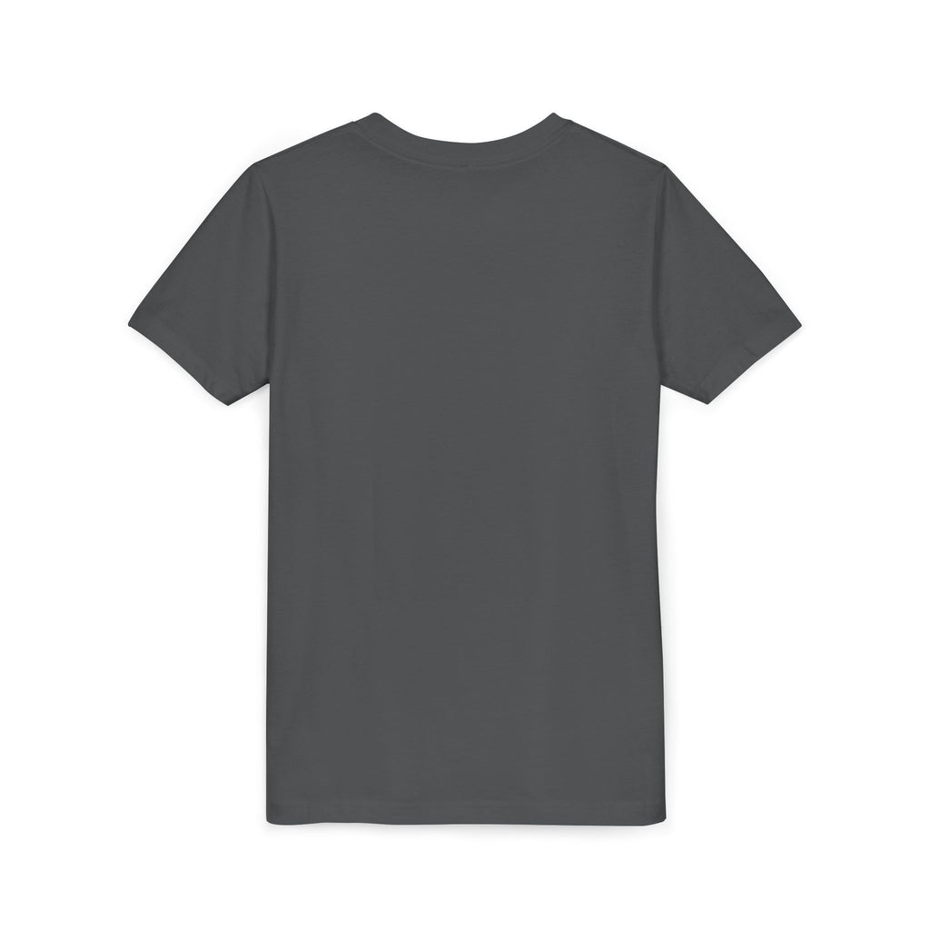 Youth Tee — Cute School Stack Graphic with Apple & Books