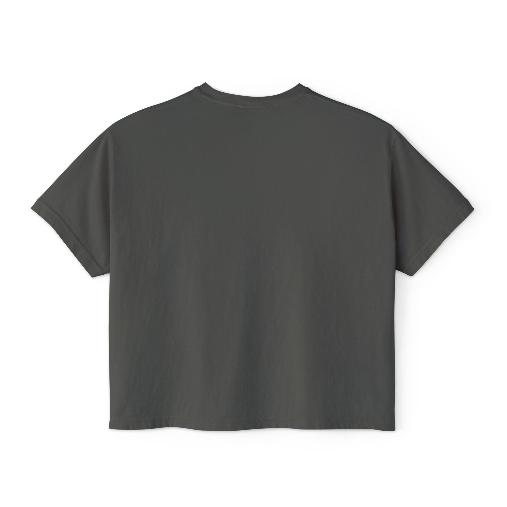 Mom Life Tee — "Caffeine Because Mom Life Ain't Easy" Boxy Shirt